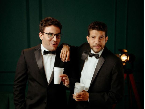 Elias Serulle y Starlyn Ramirez.