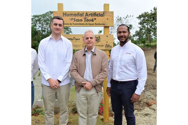 Inauguración de un Humedal artificial, un esfuerzo conjunto para el desarrollo sostenible.
