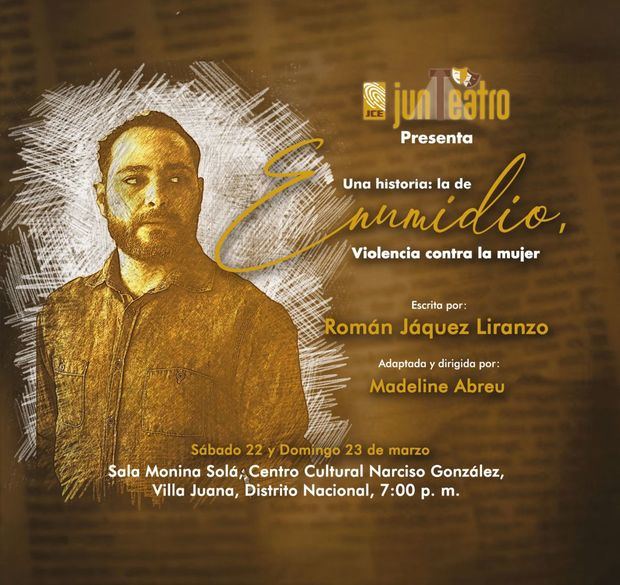 Grupo de teatro de la JCE presenta la obra “Una historia: la de Enumidio, Violencia contra la Mujer”