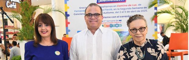Yanira Fondeur, Rafael Rodríguez Coronel y Miriam Germán Brito.