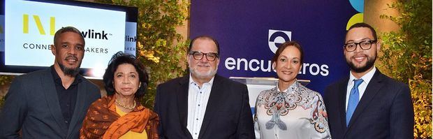 Juan Rodriguez, Rhina Ibert,  Lady Reyes y Cristian Cabrera