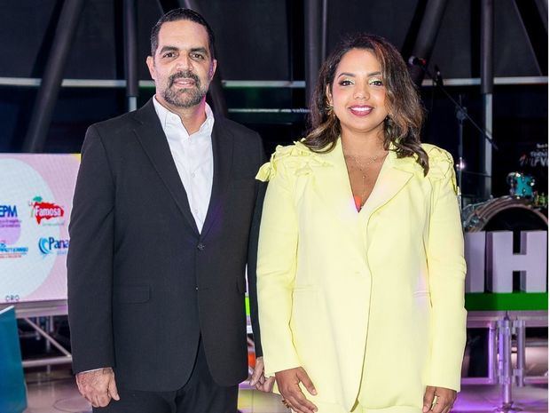 Franchesca Paez y Bernardo Then.