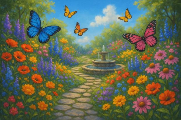 **Un jardín encantado**: \