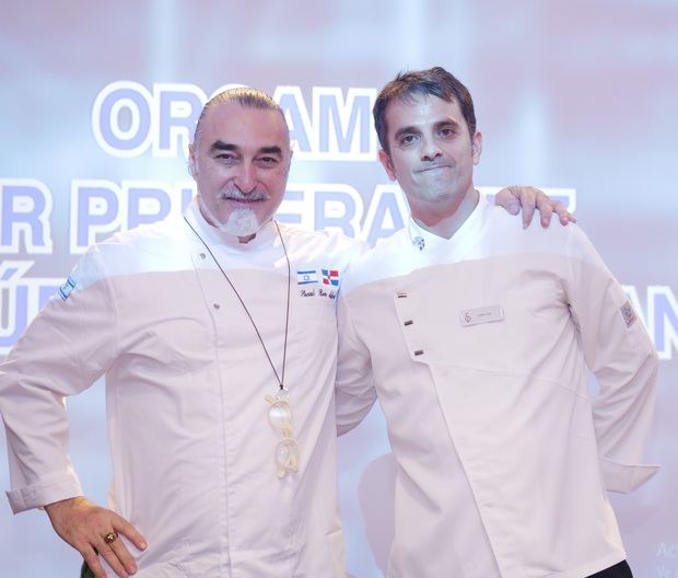 Chef Shaul Ben Aderet y chef Israel Gatas.