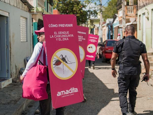 Amadita Laboratorio Clínico realiza jornada educativa contra el dengue en cinco provincias de la República Dominicana.
