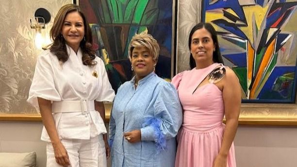 Celeste Pérez, Tania Alcalá y Patricia Durán.