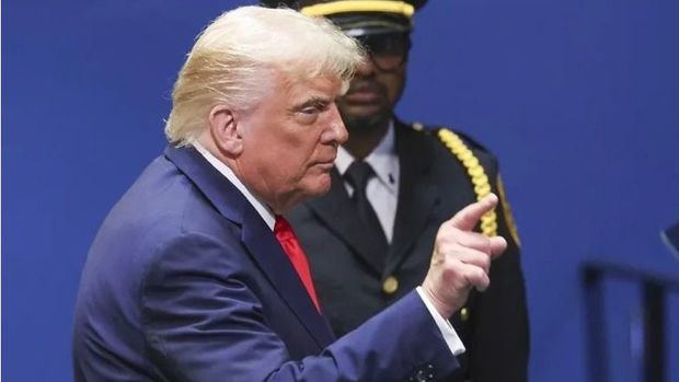 El presidente de Estados Unidos, Donald Trump, habla ante la Asamblea General de la ONU, este 23 de septiembre de 2025.