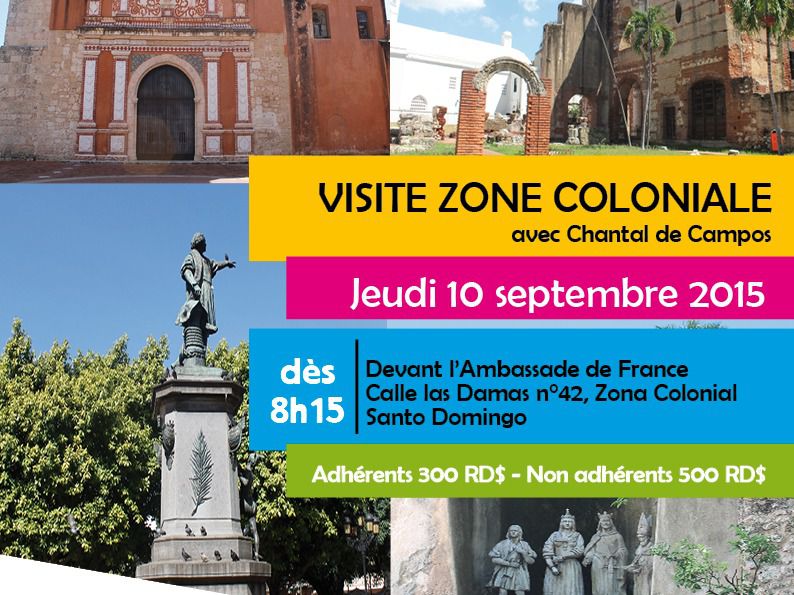Saint Domingue Accueil Francophone invita a caminata cultural en la Zona Colonial