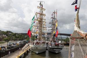 Velas Latinoam&#233;rica 2018: seis buques escuela hacen escala en Santo Domingo