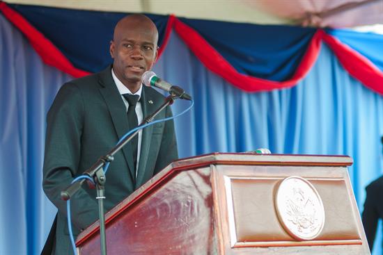En la imagen, el presidente haitiano, Jovenel Moise.