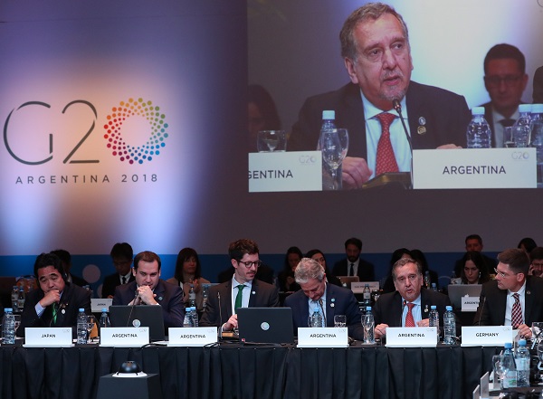 G20 reunido en Argentina
