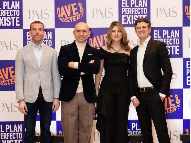 Frank Ortega, Antonio Bautista, Ana Carolina Blanco y Juan Carlos Pais.