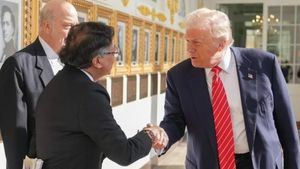 Trump y Petro se reúnen a puerta cerrada en la Casa Blanca