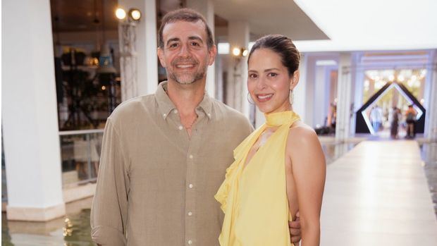 Carlos Abraham y Verónica Díaz.