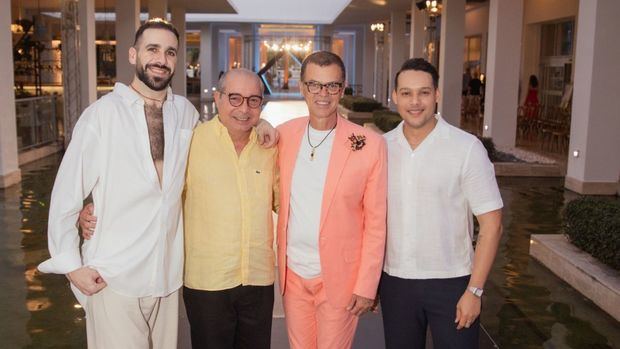 Joaquín Boymer, Henry Coradin, Sócrates McKinney y Audy González.