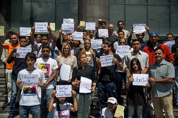 Opositores venezolanos