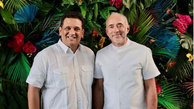 Ariel Pérez y Fidelio Arturo Despradel.