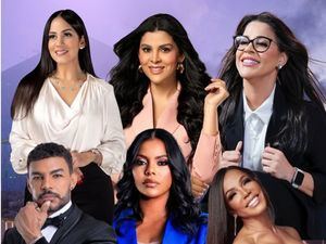 Tania Medina, Virginia Pérez, Joel Reyes, Magali Febles, Yamel García, y Miguel Cordoba Lisko.