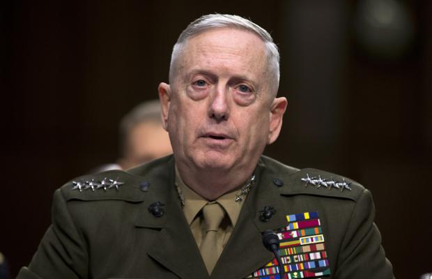 Jefe del Pentágono, James Mattis