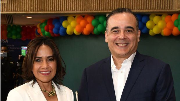 Rosy Ureña y Edwin Peguero.