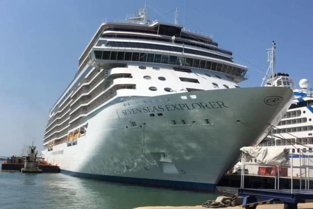 El 'crucero más lujoso' del mundo llega a Cartagena