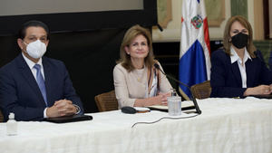 Vicepresidenta Raquel Peña anuncia avances del Plan Nacional Vacúnate RD