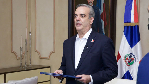 Luis Abinader, presidente de la República.