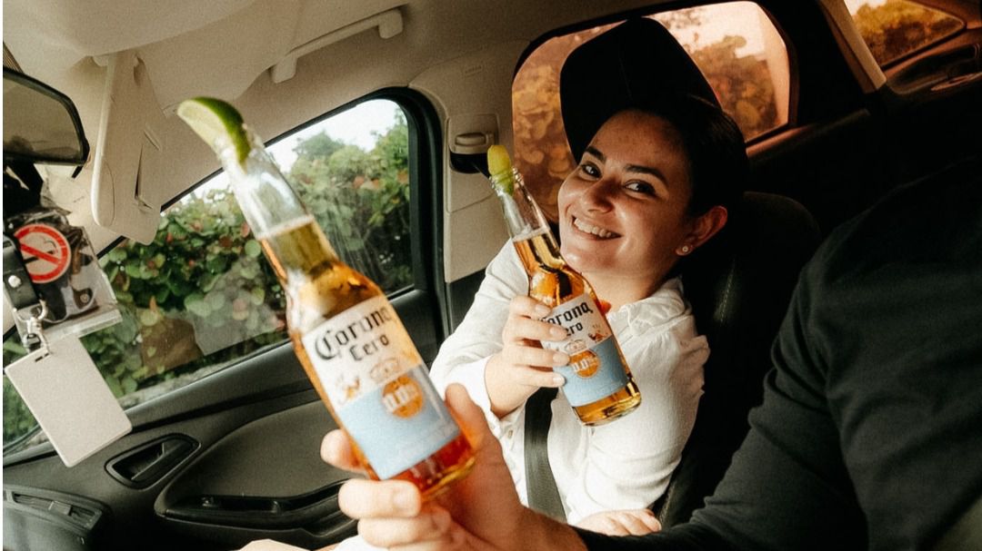 Corona redefinió la tradición del roadtrip con Corona Cero Drive Thru esta Semana Santa.
