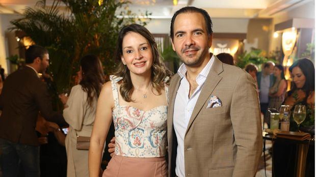 Rosa Espaillat y Miguel Toirac.