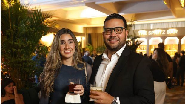 Sabrina Almonte y Iván Castillo.