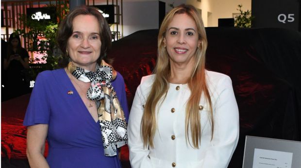 Frauke Pfaff y Yadira Molina.