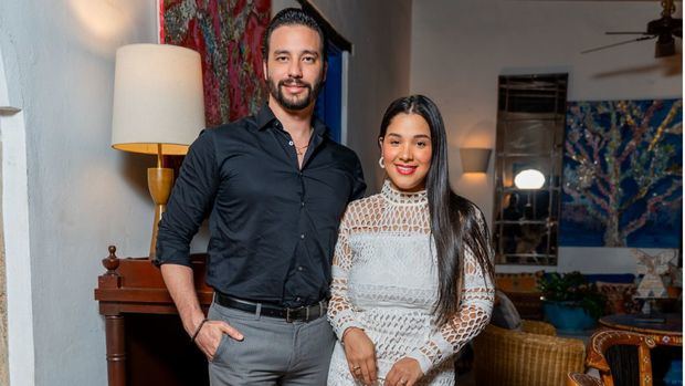 Miguel Hernández y Karla Taveras.