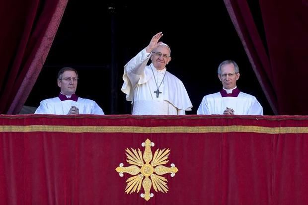 El papa clama por Siria, Yemen y Nicaragua en su mensaje navideño