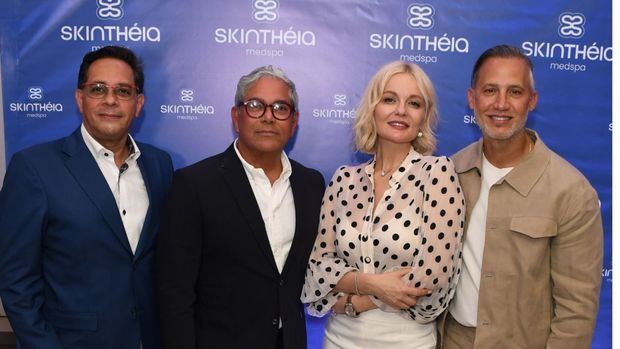 Carlos Rodríguez, Dr. Jesús Abreu, Tatyana Likhman y José Llano