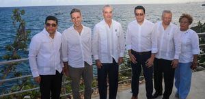 Presidente Abinader y ministro Collado inauguran segunda etapa del malecón de Santo Domingo Este