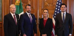 México y EE.UU. acuerdan colaboración con "respeto" tras reunión de Sheinbaum y Mullin