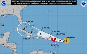 Huracán Irma se convierte en categoría 5 sobre aguas del Atlántico