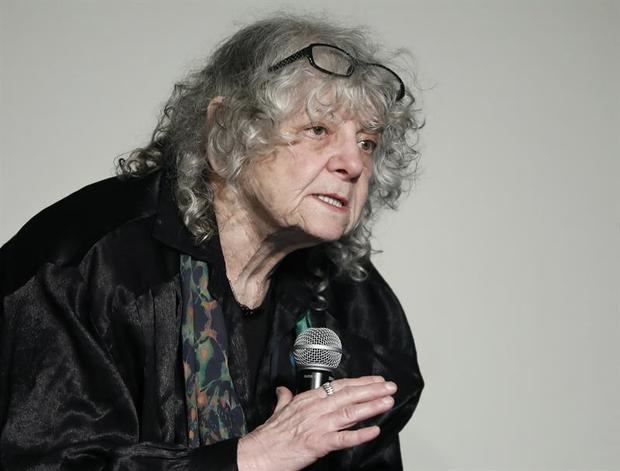 La premio Nobel de Química de 2009, la israelí Ada Yonath, durante la conferencia. 
