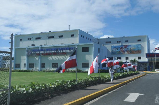 Hospital militar Ramón de Lara, en San Isidro.