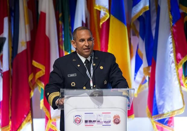 El inspector general del Ministerio de Defensa de República Dominicana, Edmundo Félix Pimentel. 