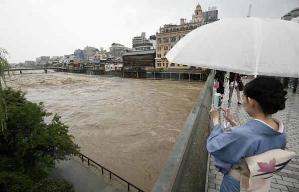 Lluvias en Japón