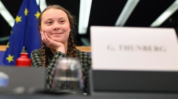 La activista sueca Greta Thunberg.