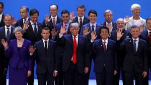 El G20 rompe una lanza en pro del comercio y firma sin Trump un compromiso por el clima