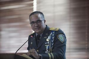El director general de la Policía Nacional, Ney Aldrin Bautista Almonte