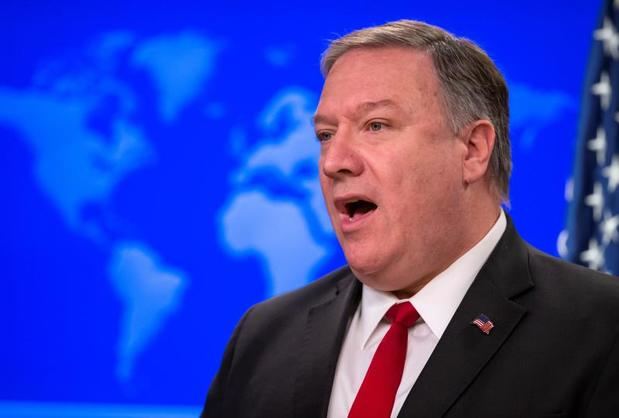 En la imagen, el secretario de Estado de Estados Unidos, Mike Pompeo.. 