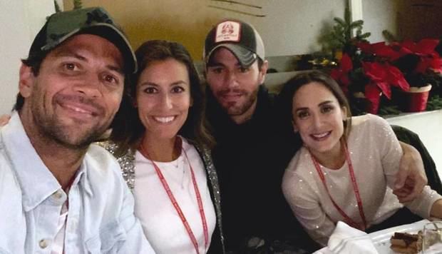 Tamara Falcó junto a algunos de sus hermanos.