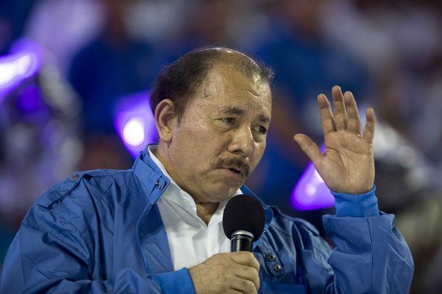 En la imagen, el presidente de Nicaragua, Daniel Ortega.