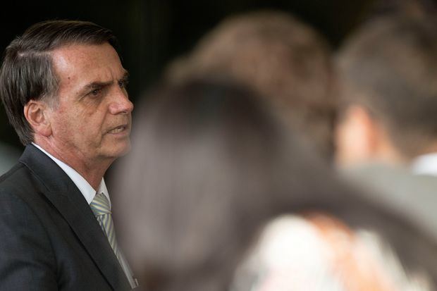 En la imagen, el presidente de Brasil, Jair Bolsonaro. 