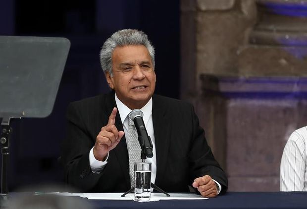 Presidente de Ecuador, Lenin Moreno.