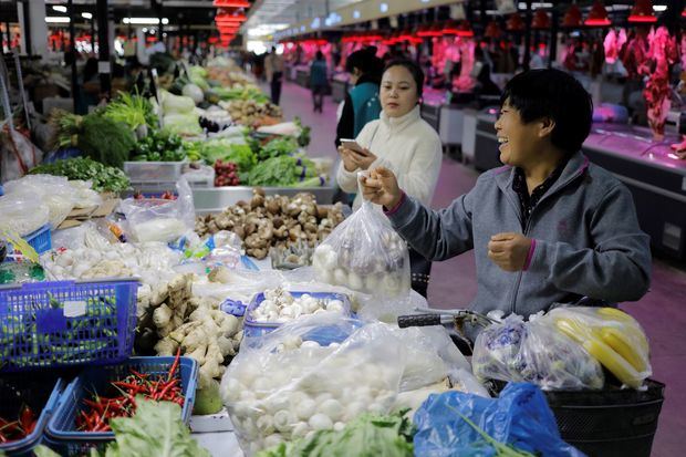 Los precios siguen tendencia alcista en China y crecen un 3 % en septiembre.